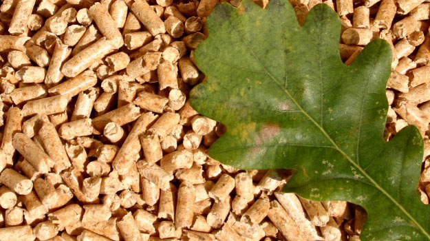 biomass wood pellets