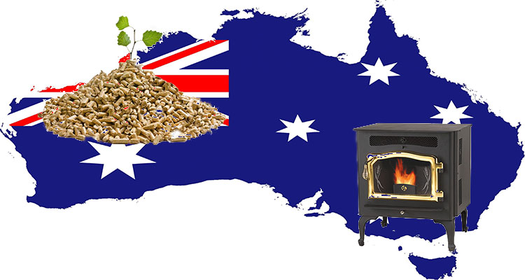 A picture about Australian wood pellet applications