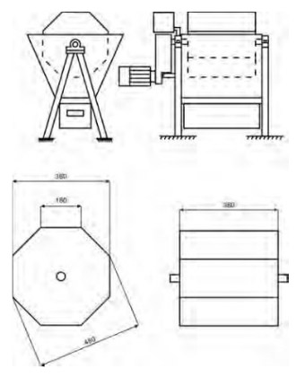 the abrasion tester for wood pellet