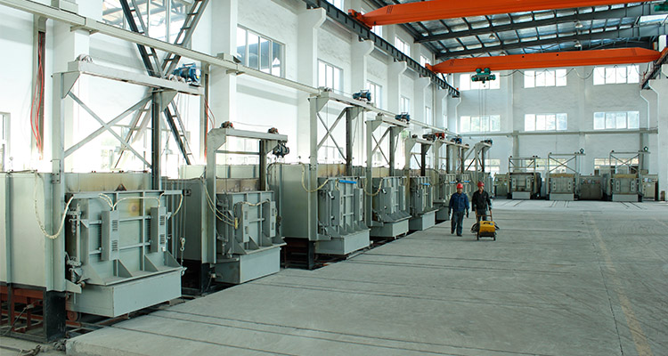 equipment for ring die heat treatment