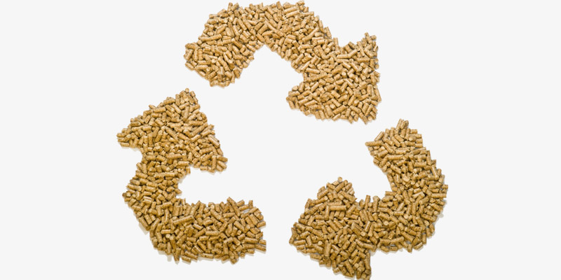 a picture of quality biomass pellet