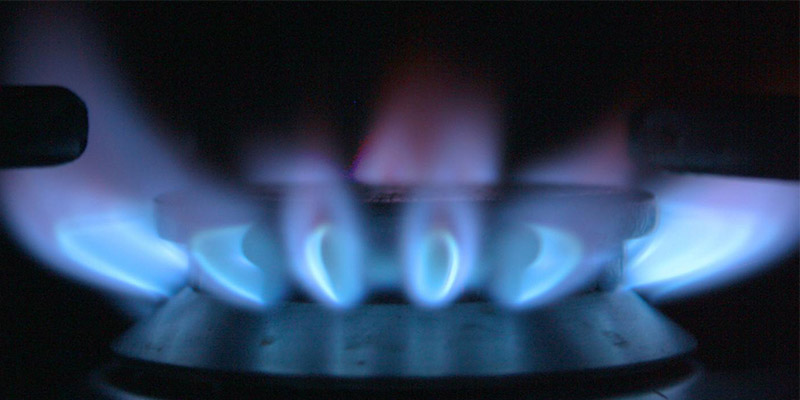 a picture of methane fire