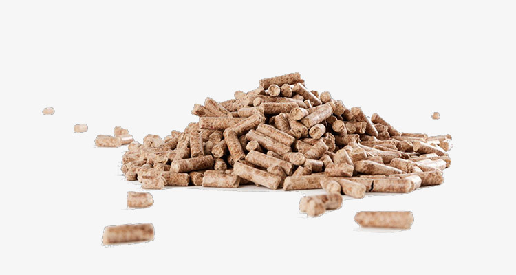 wood pellet sample