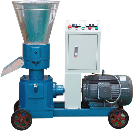 The image of a cattle feed pellet machine